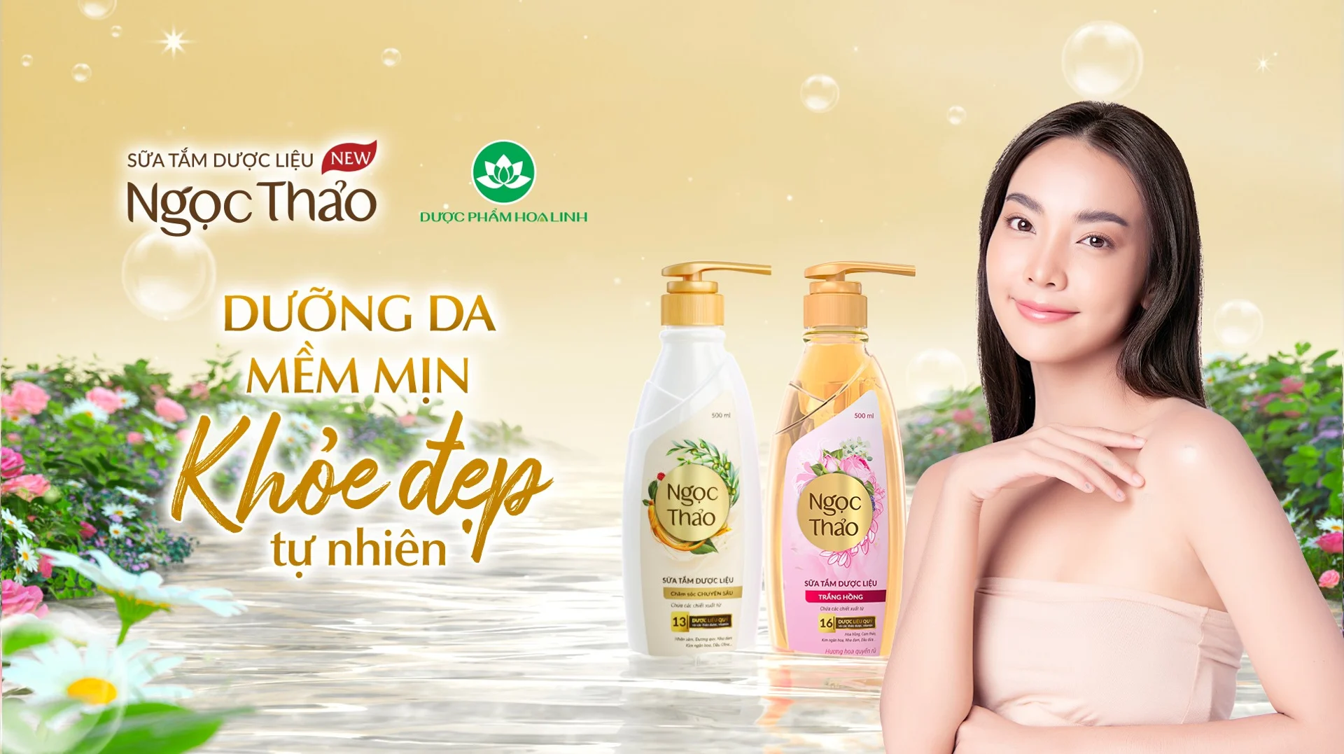 Ngọc Thảo — Herbal Shower Gel Launch Campaign